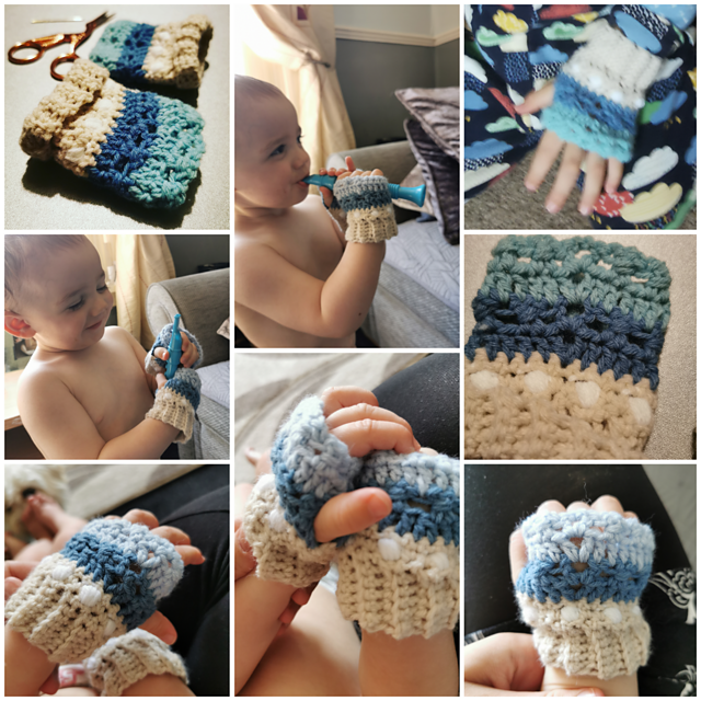 Fingerless Toddler Mittens