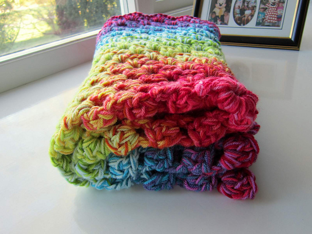 Graduated Granny Blanket