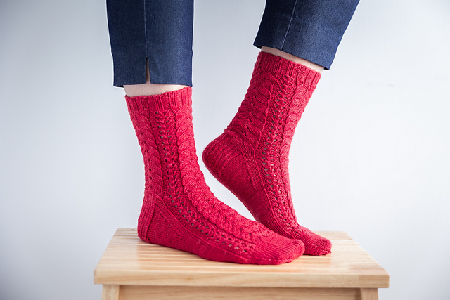 Cherry Lane Socks