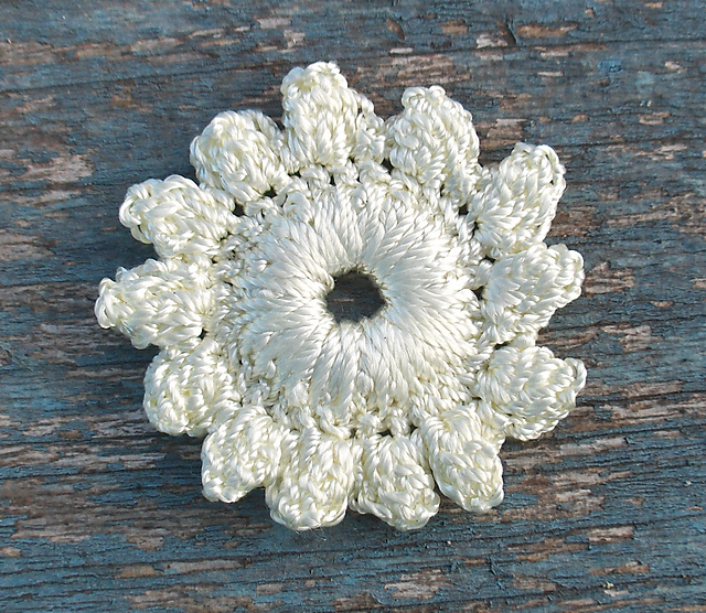 Sun - a piece of Irish Lace