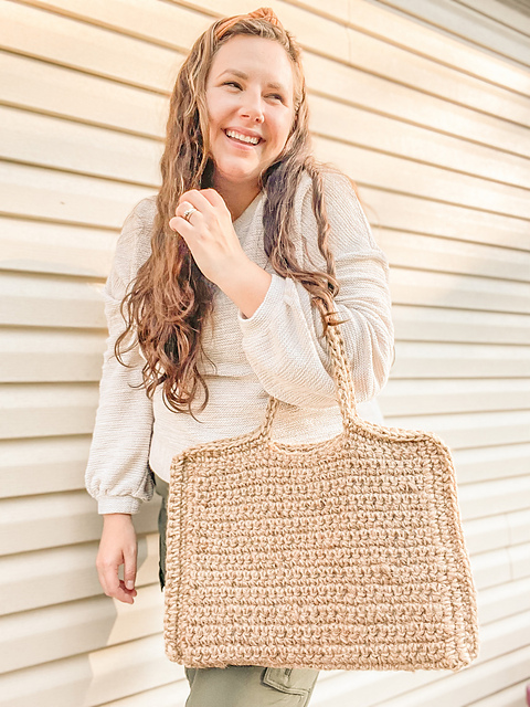 Jute Laptop Bag