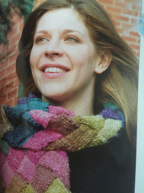 Entrelac Scarf