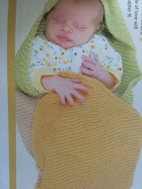 Fortune Cookie Hooded Baby Blanket