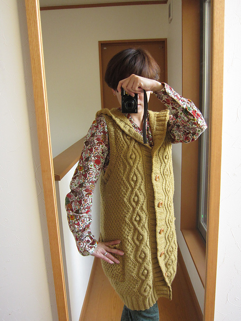 T.Long vest　ロングベスト