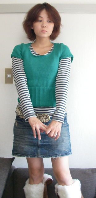 cap sleeve pullover