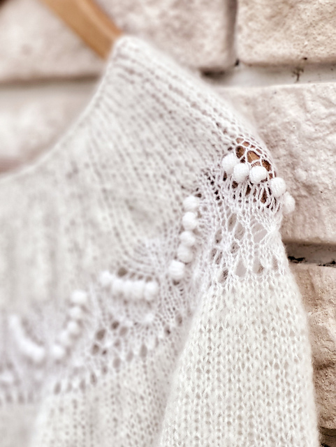 Girl with a pearl sweater