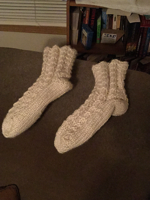 Cable Socks