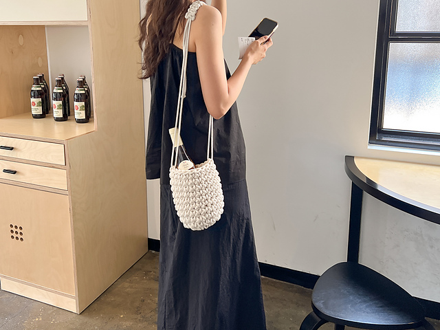 Braided500 French Crossbody Bag