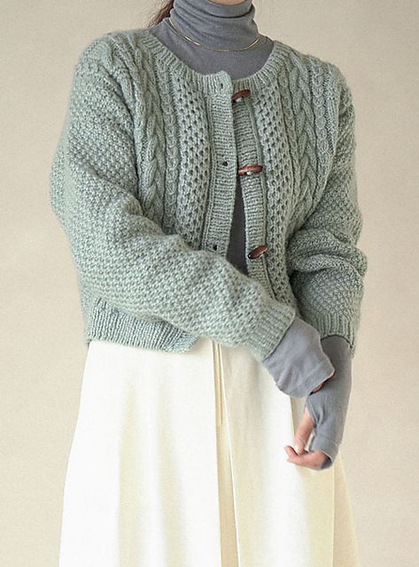 Fairy Peanut Cable Cardigan
