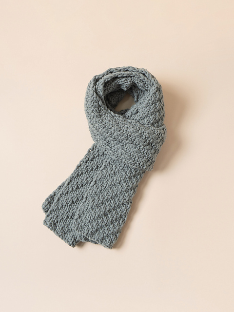 Teddy Wool 30 Herringbone Scarf