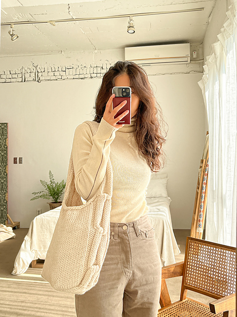 Butter 6 Croissant Shoulder Bag