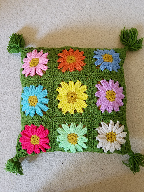 Flower Top Pillow