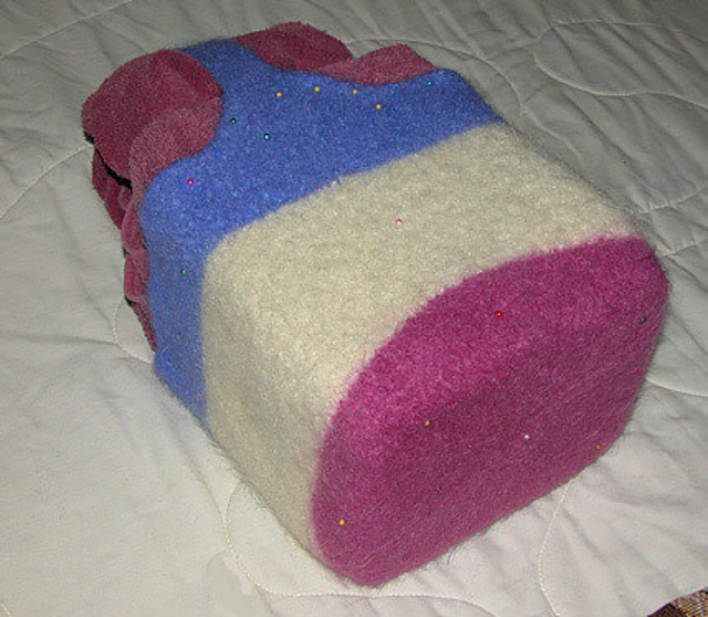 Easy Felted Book Bag
