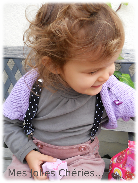 Marshmallow shrug for girl