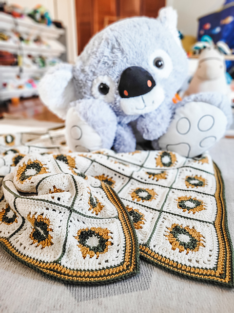 Fractals blanket | Granny square