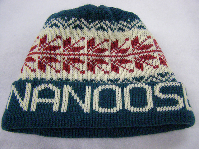 Machine knit Toque