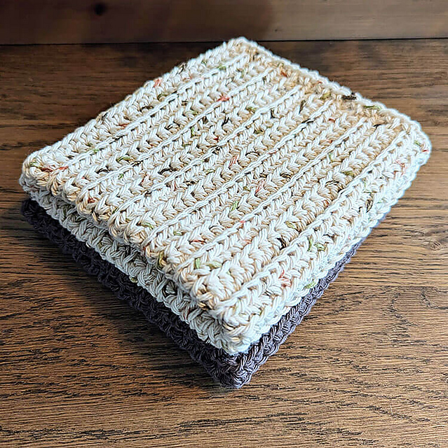 Fall Harvest Large Dishcloth