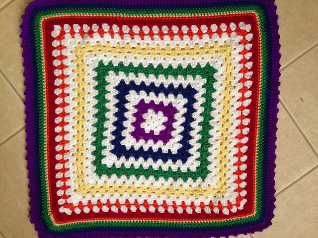 Marble Baby Throw