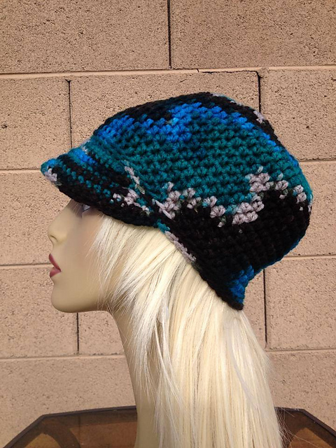 Tropical Storm Hat with Brim