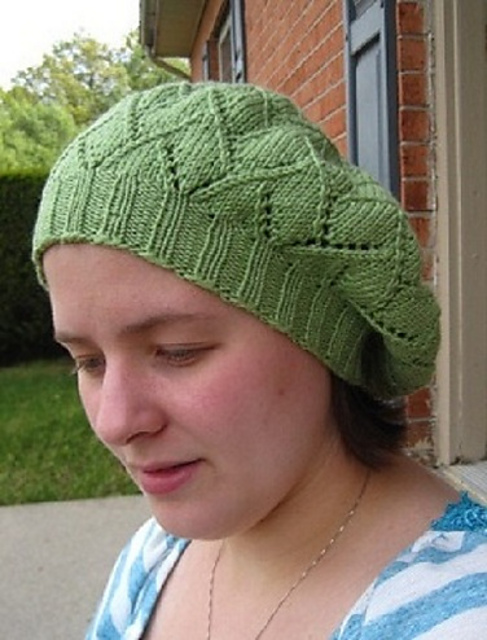 Staggered Trellis Beret