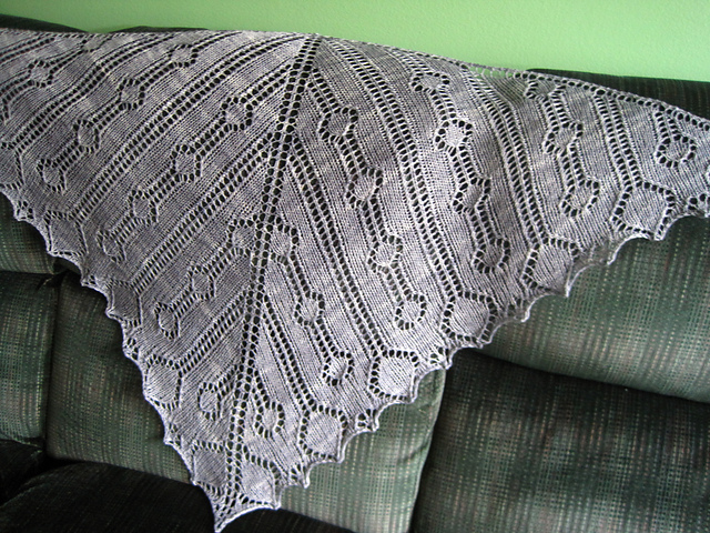 Summer Showers shawl
