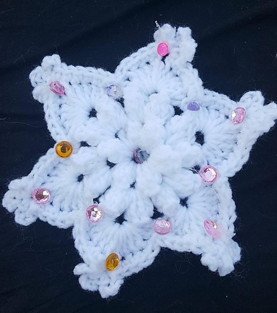 Big Bling Snowflake #1