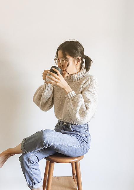 Ravelry: I'm Obsessed Jumper pattern by Brenda Lam