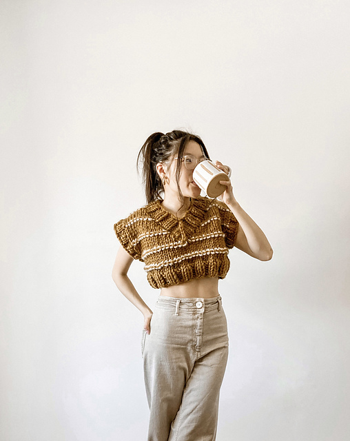 Dotted Line T-Vest