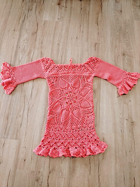 Sundress with Bell Sleeves