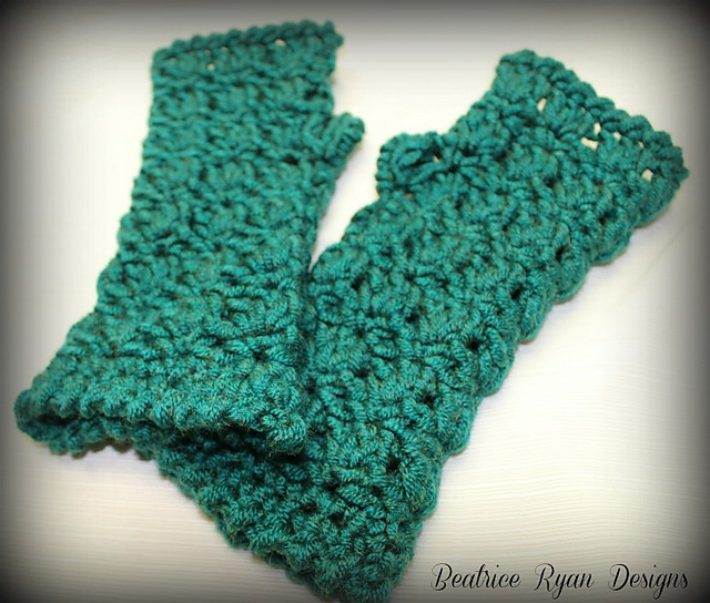 Amazing Grace Fingerless Gloves
