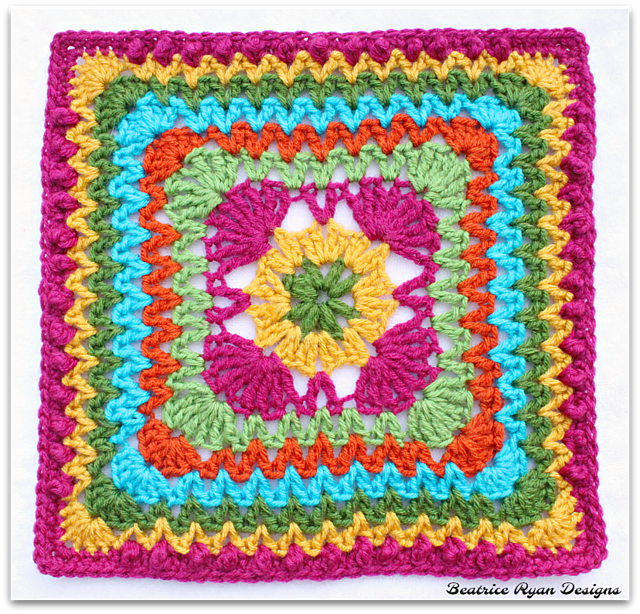 Ziggidy Zag Summer Square
