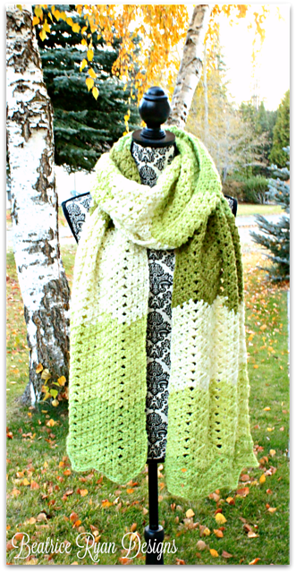 Green Tea Scarf