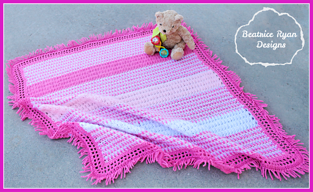 Twirly Whirly Baby Blanket