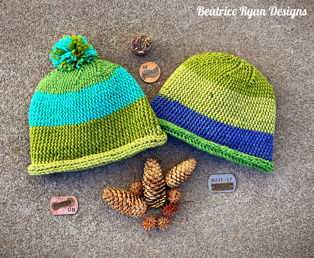Simple Squiggle Beanie