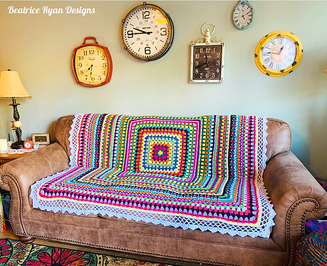 2021 Crochet with Me!!! Mystery Winter Afghan CAL