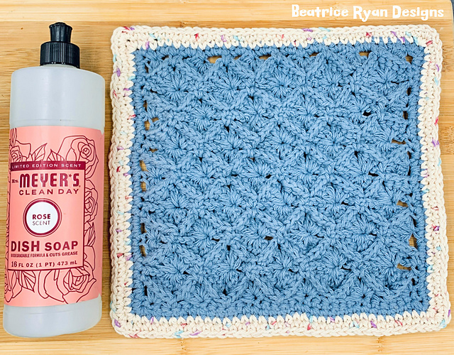 Bavarian Stitch Dishcloth