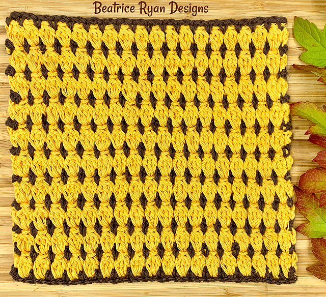 Simple Cluster Dishcloth