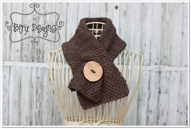 Tunisian Neckwarmer