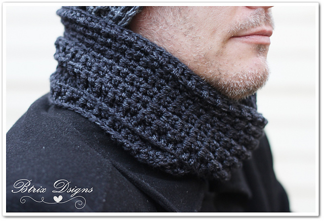 Textured Infinity Scarf