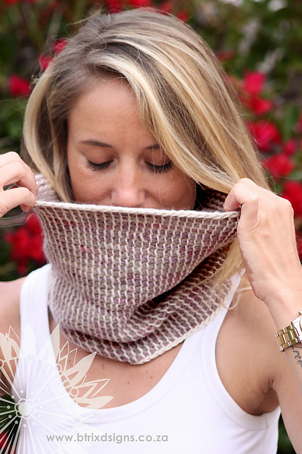 Tunisian Tubular Cowl TITR