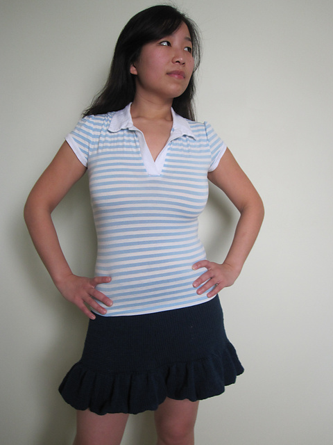 Ruffled Mini Skirt