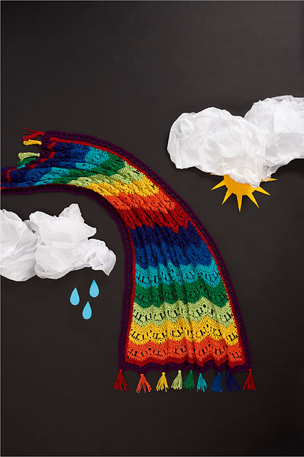 Over the rainbow blanket