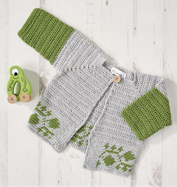 Winding Willow Child's Cardi