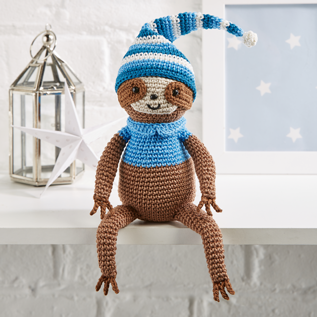 Sleepy sloth toy