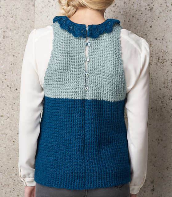 Pop your collar sleeveless top