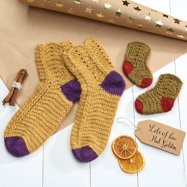 Twinkle toes socks for Mum and baby