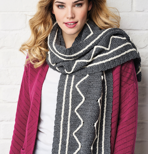 Ravelry: Zigzag Scarf pattern by Tuula Maaria