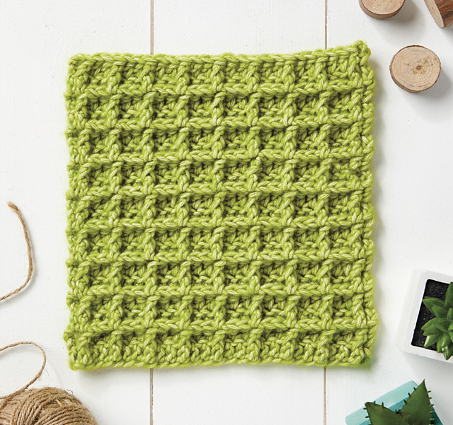 Hook 'n' Learn Part 2 - Waffle Stitch