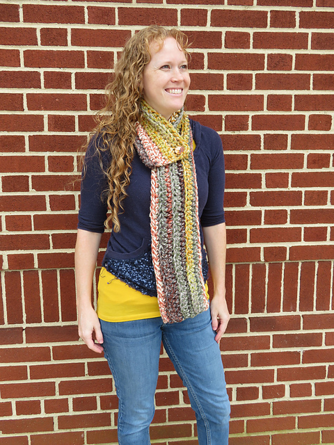Cozy Buttoned Scarf