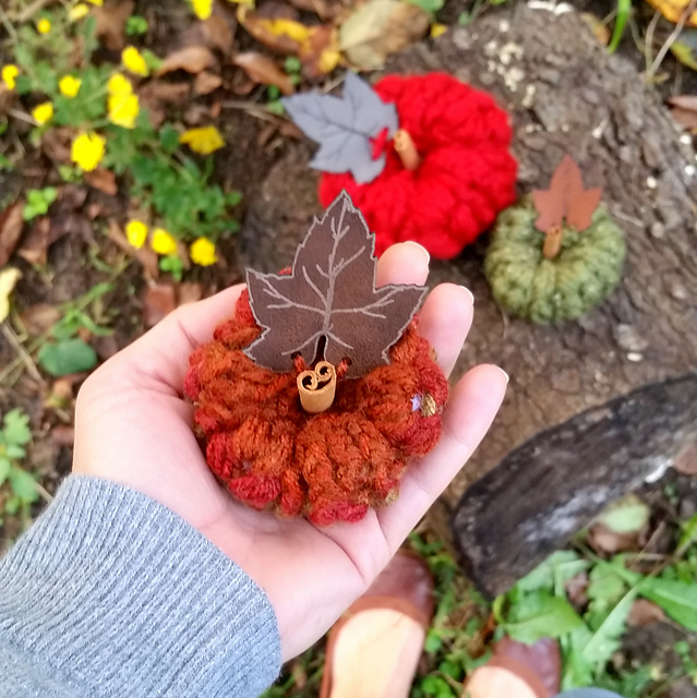 Puffed Up Pumpkin
